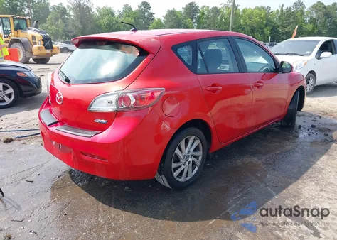 2013 Mazda Mazda3 I Touring из США, поврежденный, VIN JM1BL1LP9D1813240
